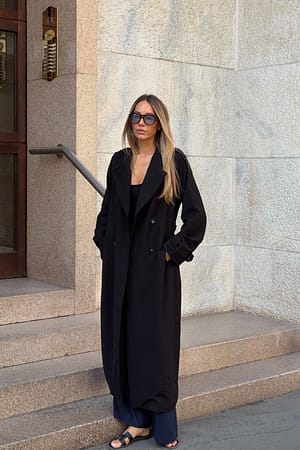 Black Lang trenchcoat