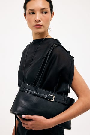 Black Belte detalj håndveske