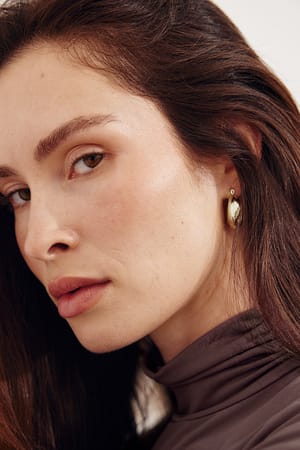 Gold Aros gruesos