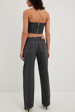 Bard Denim Medium Grey Copper Stitch