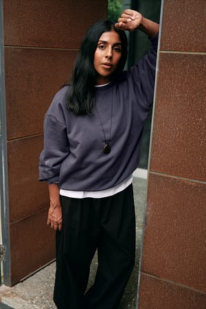 Navy Crewneck Sweater
