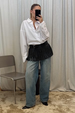 Black Cinturón Fringe