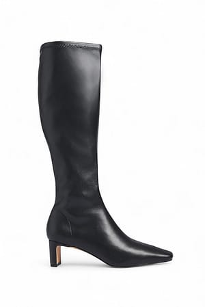 Black High Shaft Boots