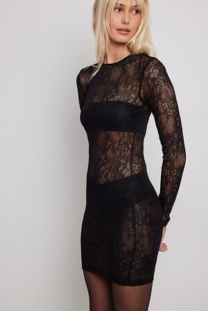 Lace Mini Dress