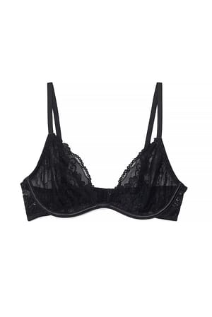 Black Lav Utringning Blonde-BH