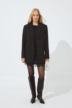 Black Oversized Blazer