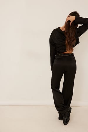 Black Lige habitbukser