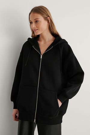 Oversized Zip Hoodie Na Kd Oversize Hoodie Travel Essentials Zip