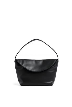 Black Överlappande handväska