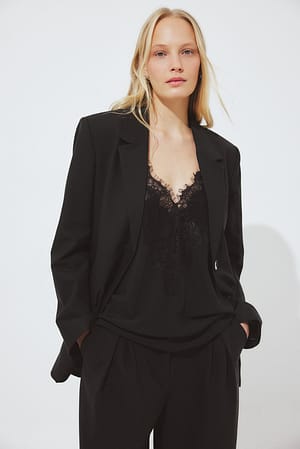 Black Oversized Blazer