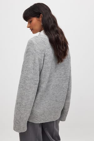 NA-KD Cardigan Lungo Lavorato Maglia Oversize | Giacchino Morbido Con Cintura | Maglione Donna Comodo
