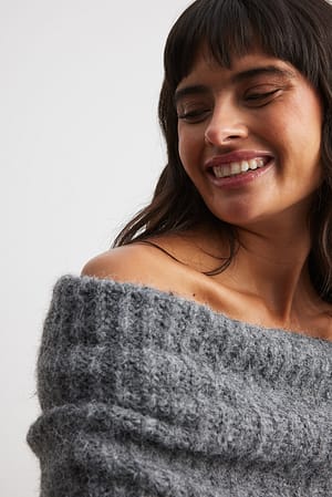 Sweater Dress Thick Off The Shoulder Sweater Off Shoulder And