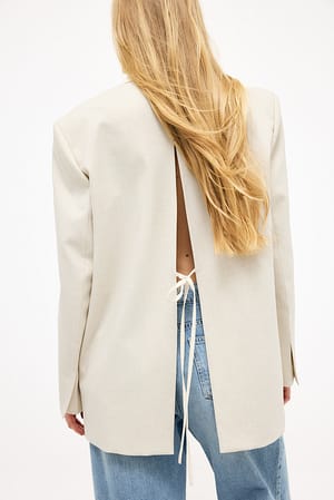 Sand Americana oversize con espalda abierta