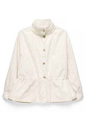 Offwhite Peplum trenchcoat
