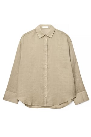 Greige Ramie Shirt