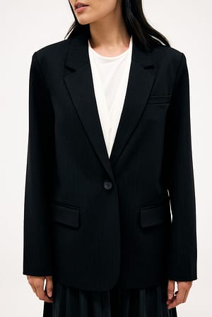 Black Regular Blazer