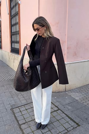 Brown Maßgeschneiderter Blazer