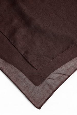 Brown Doorschijnende sarong