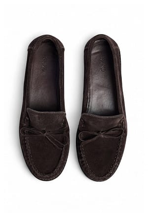 DK Brown Wildleder-Mokassins