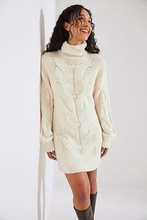 How To Wear A Sweater Dress With Boots & Shoes