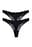 2-pack V-shape Thong