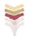 5er-Pack Spitzenband-Tanga