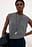 Alpaca Blend Knitted Short Sleeve Sweater