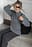 Oversize-Wollpullover mit Zopfmuster