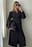 Marked Waist Maxi Coat