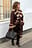 Faux Fur Wool Blend Maxi Coat