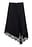 Asymmetric Lace Midi Skirt