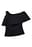 Asymmetrisk skulpturel foldet krave top