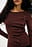 Asymmetric Buttoned Knitted Top
