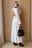 Balloon Sleeve Open Back Maxi Dress