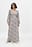 Balloon Sleeve Open Back Maxi Dress