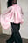 Blouse volumineuse à manches ballon