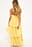 Bandeau Tiered Volume Maxi Dress