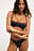 Block Color High Balcony Lace Bra