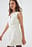 Boucle V Neck Mini Dress