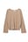 Brushed Wool Deep V-neck Knitted Sweater