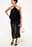 Neckholder-Top mit Bubble-Saum
