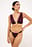Buckle Detailed Drawstring Bikini Panty