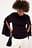 Button Sleeve Knitted Sweater