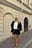 Satin-Shorts mit Spitze