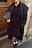 Cape Collar Detail Wool Blend Coat
