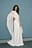 Cape Volume Maxi Dress
