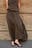 Check Mid Waist Maxi Skirt
