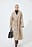 Oversized Wool Blend Belted Coat