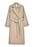 Oversized Wool Blend Belted Coat