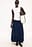 Cotton Pintuck Maxi Skirt